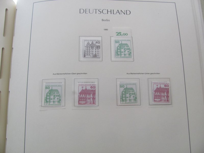 GERMANY BERLIN LIGHTHOUSE  ALBUM   1949-1990 MNH SOME BIG SETS SIGNED XF  (194)