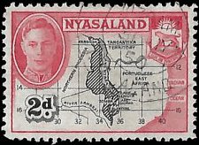 NYASALAND PROTECTORATE   #71 USED (1)