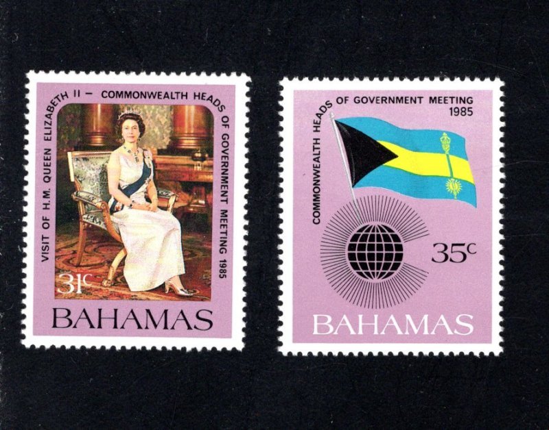 Bahamas 586-587, Mint (NH), VF, Cat. $6.00 ....0420442