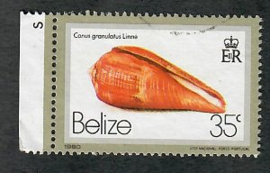 Belize #480 Sea Shells used single