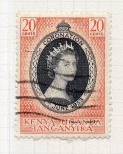 British KUT 1953 QEII Early Issue Fine Used 20c. NW-206560