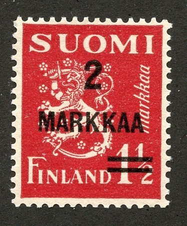 Finland, Scott #212, Unused, No Gum