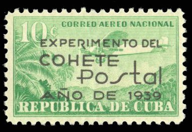 Cuba #C31 Cat$26, 1939 10c emerald, never hinged