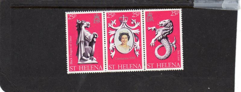 St Helena 1953 Coronation MNH