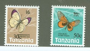 Tanzania #135-136 Mint (NH) Single (Complete Set)