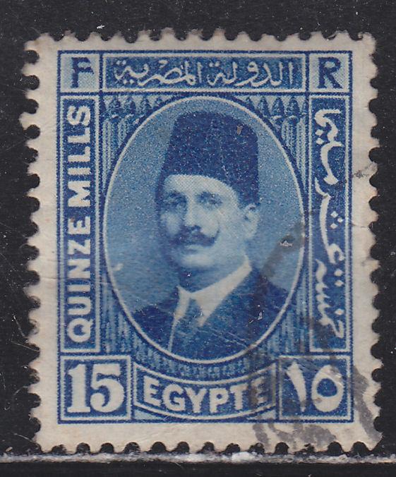 Egypt 139 King Fuad 1927