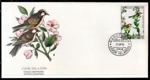 Cook Islands 852 Birds Fleetwood U/A FDC