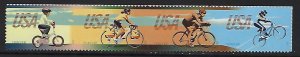 Catalog # 4687 90 Strip of 4 Bicycling Bmk Road Racer Training Wheels Commuter