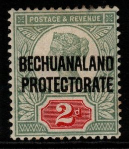 BECHUANALAND SG62 1897 2d GREY-GREEN & CARMINE MTD MINT