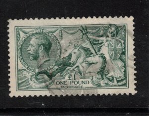 Great Britain #176 (SG #403) Very Fine+ Used **With Certificate**