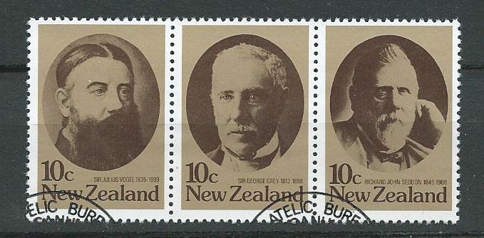 New Zealand SG 1185 1186 1187 se-tenant  Philatelic Burea...