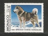 Monaco MNH sc# 1366 Dogs