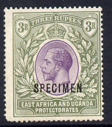 Kenya, Uganda & Tanganyika 1912-21 KG5 MCA 3r overprinted...