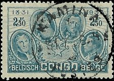 BELGIAN CONGO   #163 USED (6)