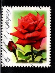 Canada - #2730 Red Roses Booklet   - Used