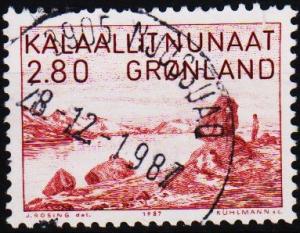 Greenland.1987 2k80 S.G.170 Fine Used