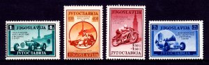 Yugoslavia - Scott #B94-B97 - MH - SCV $5.40