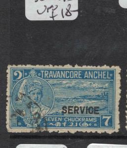 India Travancore SG O101b VFU (6dwp) 