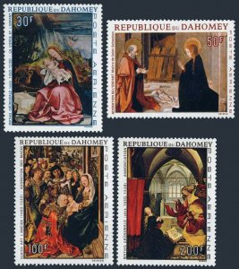 Dahomey C63-C66,MNH.Michel 331-334. Christmas-1967:Matthias Grunewald,Apt Elder,