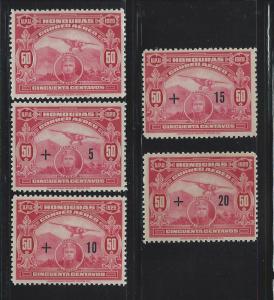 HONDURAS  #   CB1 - 4    C13C   MNH