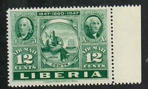 Liberia; Scott C54; 1947;  Unused; NH