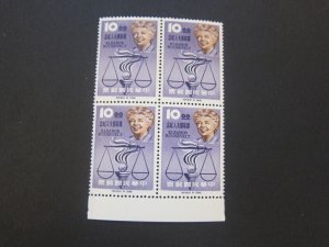 Taiwan Sc 1435 Eleanor Roosevelt Block set MNH