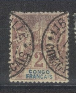 French Congo Scott-19 used