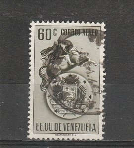 Venezuela  Scott#  C390  Used  (1951 Arms of Venezuela)