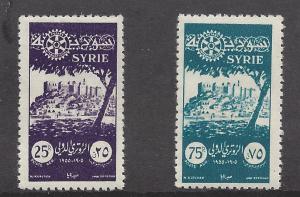 Syria, C187-88, Rotary Int'l Airmail Singles,**MNH**