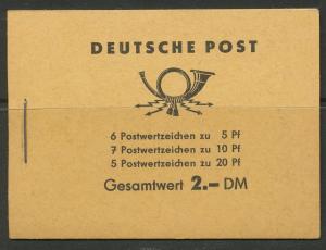 Germany DDR mint booklet #330c, 477b, 333a