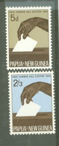 Papua New Guinea #182-3  Single (Complete Set)