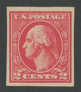 USA 534B - 2 cent Imperf Offset Type VII - F/VF Mint never hinged corner crease