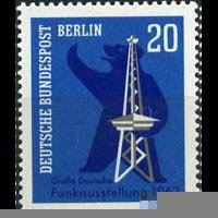 GERMANY-BERLIN 1963 - Scott# 9N209 Radio Exhib. Set of 1 NH