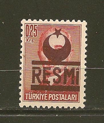 Turkey O17 Official MNH