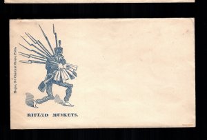 US 1 unused civil war cover