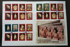 United Nations Terracotta 1997 China Heritage History Culture 中国兵马俑 (FDC) *rare