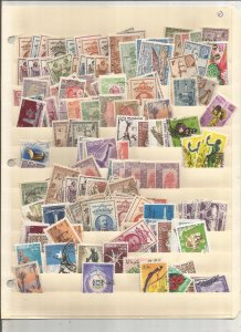 FRENCH COLONY COLLECTION ON STOCK SHEETS, MINT/USED