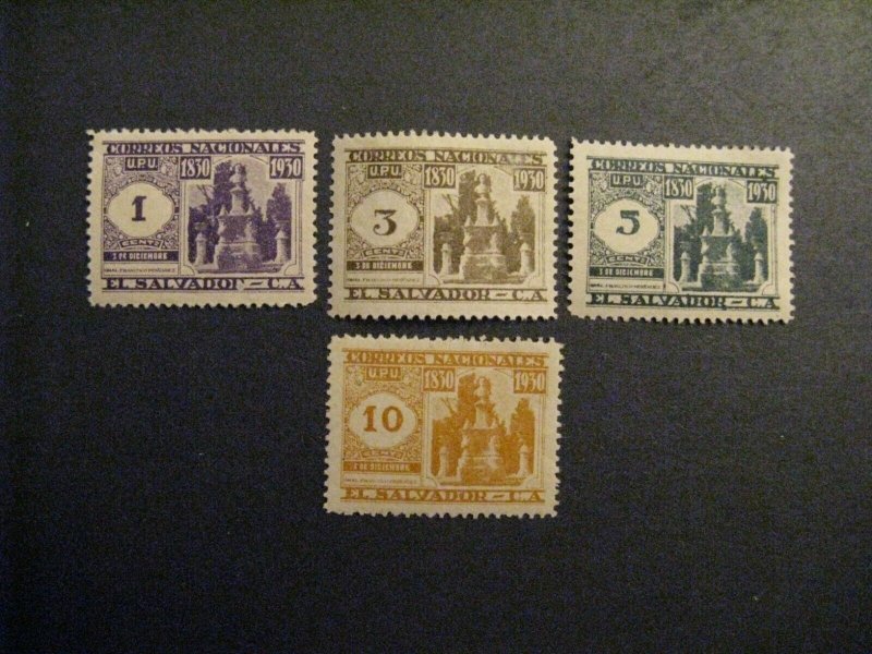 El Salvador #516-19 MNH  a23.1 7901 