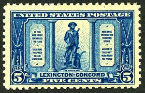 U.S. #619 MINT OG HR