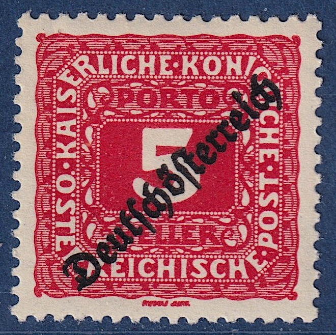 Austria - 1919 - Scott #J64 - MNH - Overprint Numeral