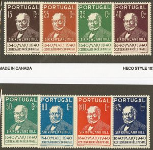 Portugal Stamps # 595-602 MNH VF Scott Value $75.00