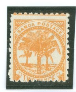 Samoa (Western Samoa) #13f Unused Single