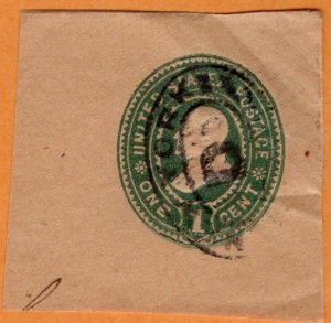 Scott U356 Benjamin Franklin   Cut Square used