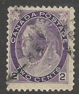 Canada  Scott 76  Used