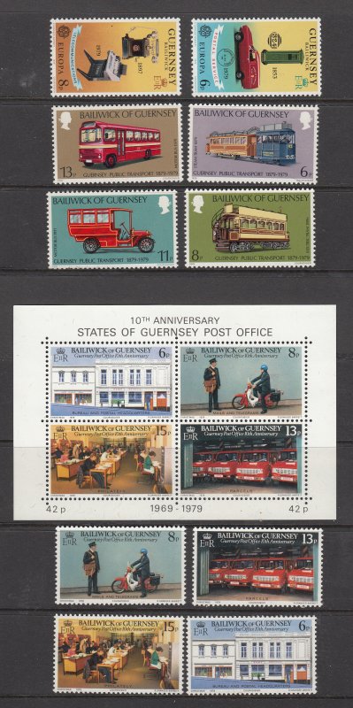 Guernsey 1979 Commemoratives - Unmounted mint