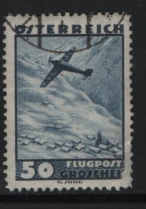 AUSTRIA, C39, USED, 1935 Arlberg