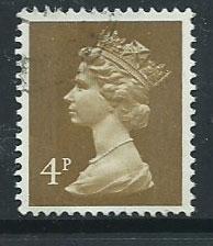 GB Machin 4p QE II  SG X861  Very Fine Used