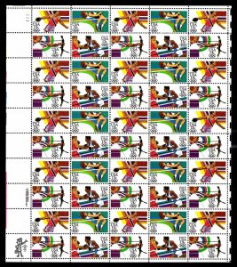 U.S. #2051a 1984 Summer Olympics - Sheet of 50 -  OGNH - VF - CV$18.20 (ESP#651)