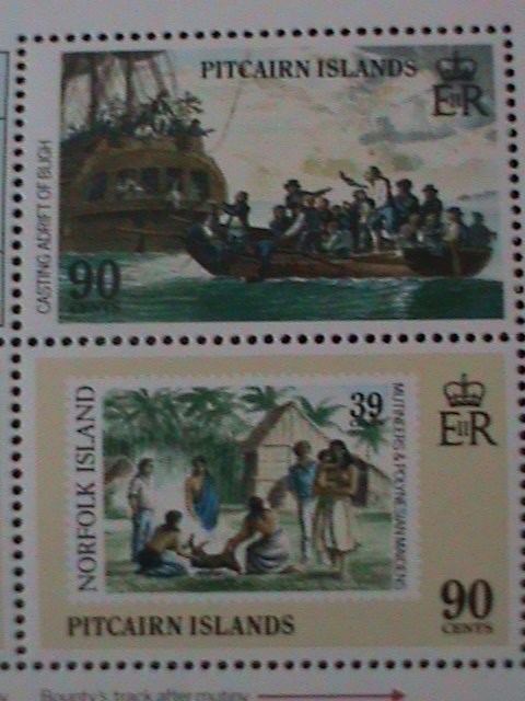 ISLE OF MAN-1989--MUTINY ON THE BOUNTY -MINT S/S VF WE SHIP TO WORLDWIDE