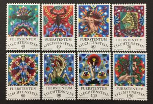 Liechtenstein 1976-8 #600//9, Zodiac Signs, MNH.